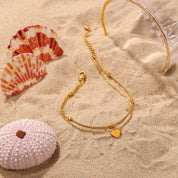Zara Classic Gold Anklet - NAVALLI