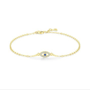 Zara Evil Eye Bracelet - Bracelet - Silver - 3