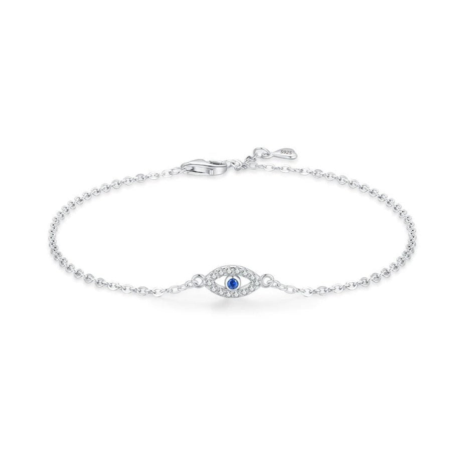 Zara Evil Eye Bracelet - Bracelet - Silver - 2