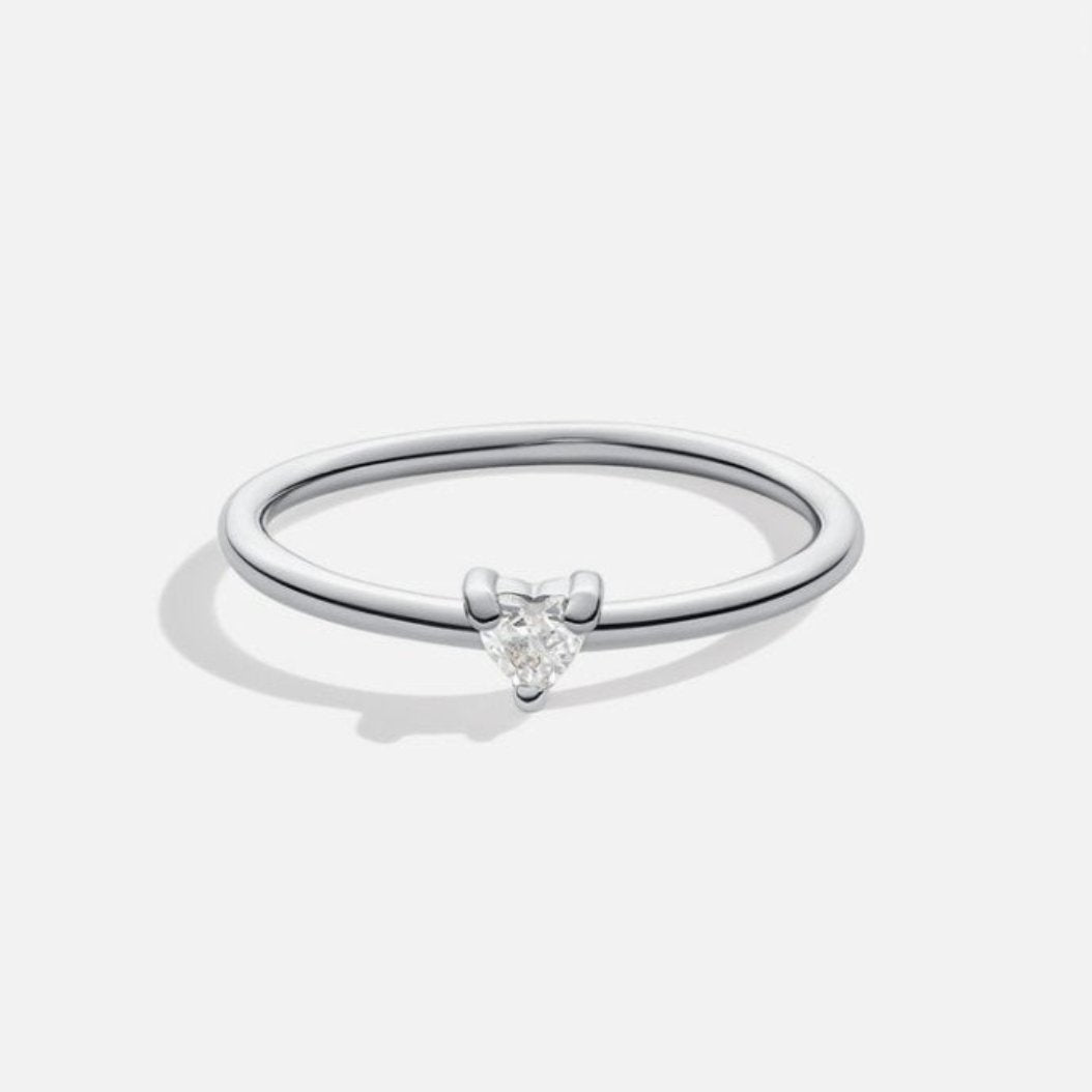 Zara Heart Ring - Ring - US 5 | UK J - 2