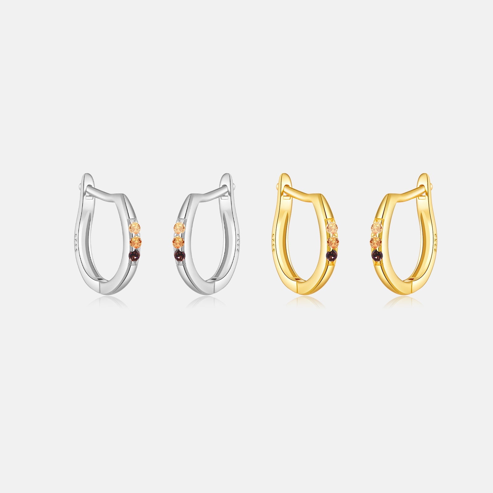 Zara Mini Huggies - Platinum - Black - 10