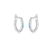 Zara Mini Huggies - Platinum - Blue - 6