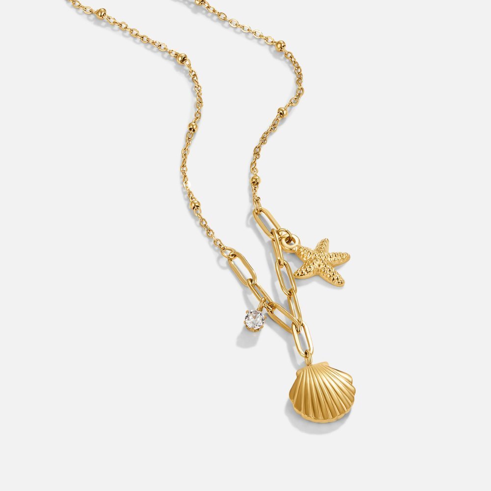 Zara Shell Necklace - Necklace - 2