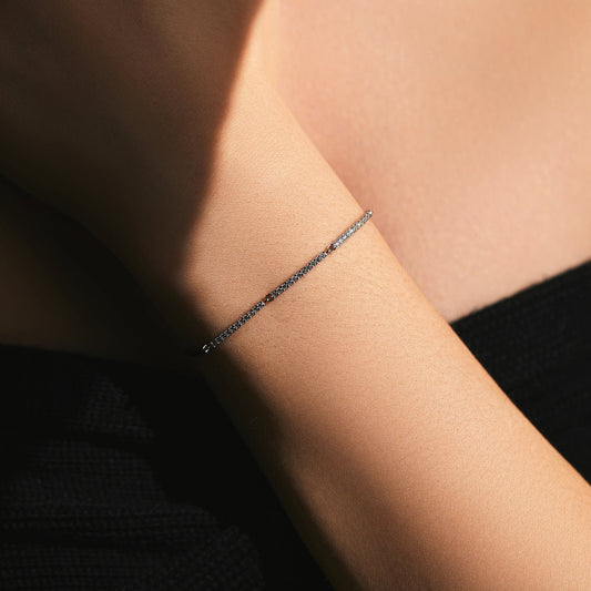Zehra Silver Bracelet - NAVALLI