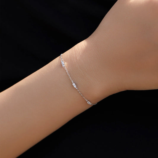 Zehra Sterling Silver Bracelet - NAVALLI