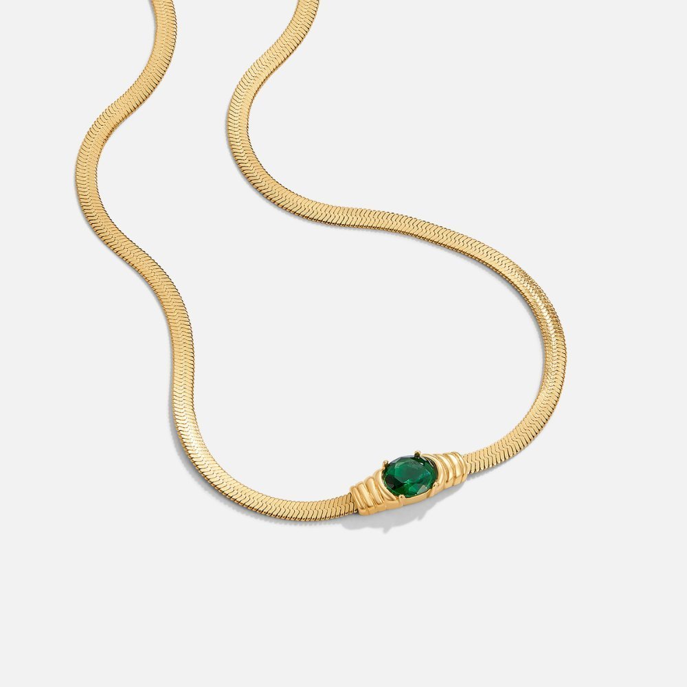 Zelina Crystal Necklace - NAVALLINecklace